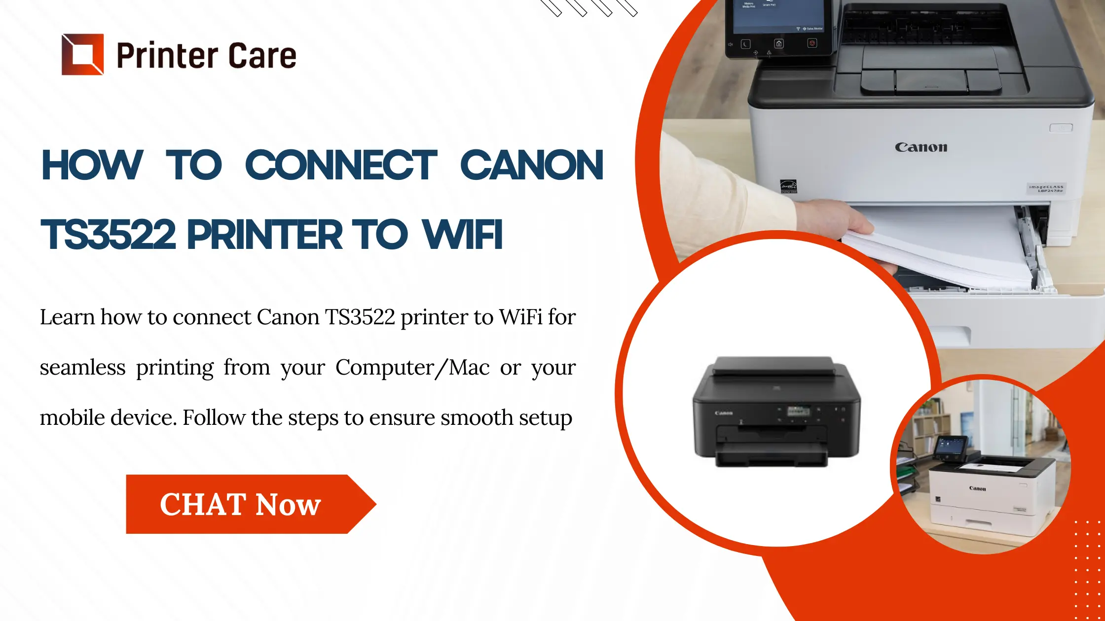 How To Connect Canon TS3522 Printer To WiFi