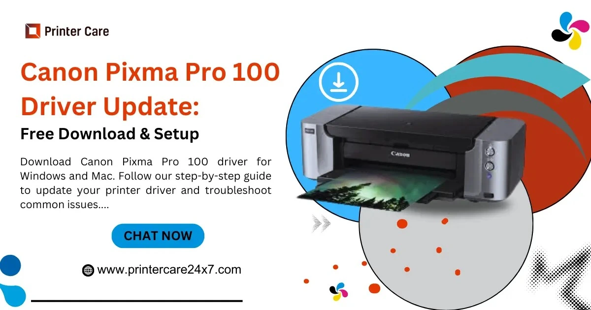 Canon Pixma Pro 100 Driver