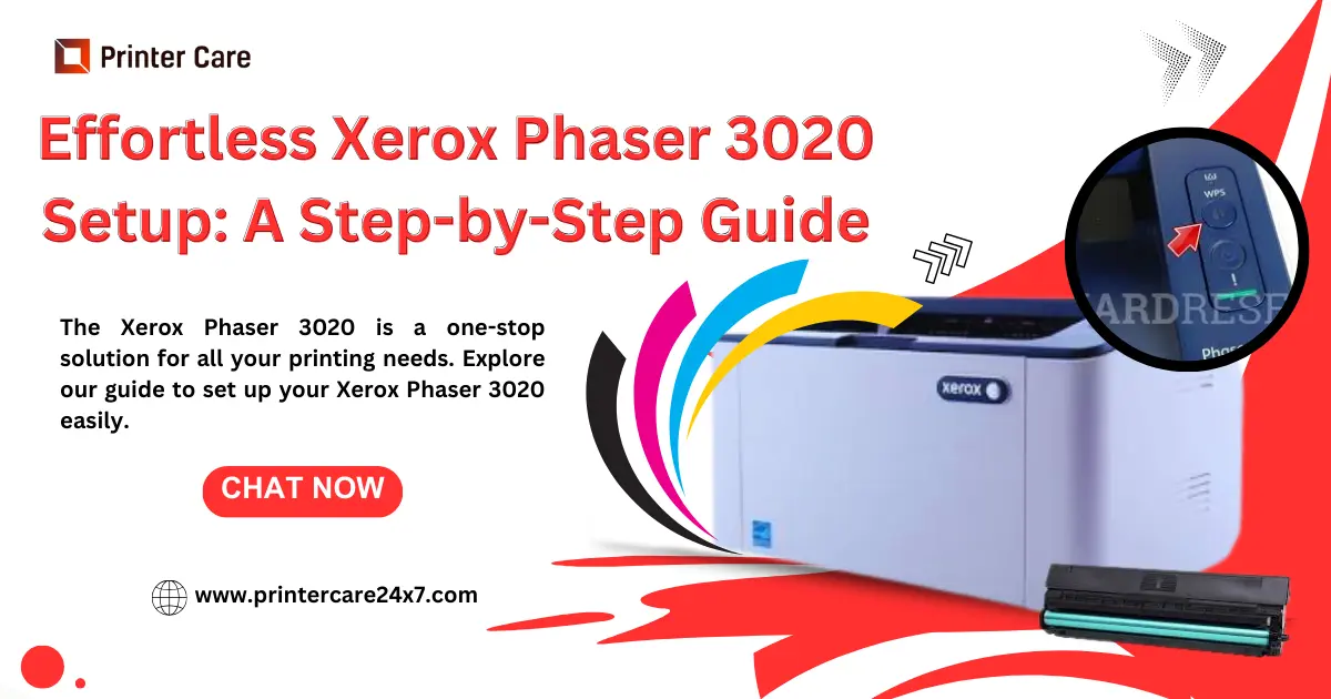 xerox phaser 3020 Setup